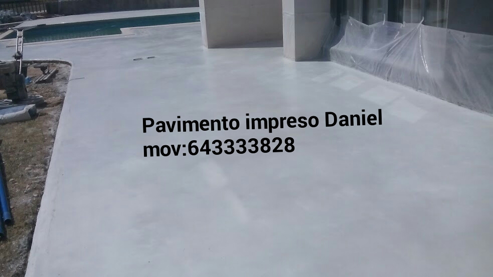 pavimento impreso
